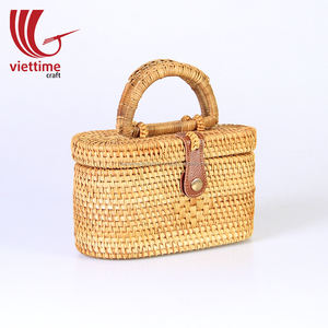 Straw <b>Bag</b> for Summer Made in Vietnam Wholesale/Rattan <b>Beach</b> <b>Bag</b> for <b>Sale</b> - Product Image 2