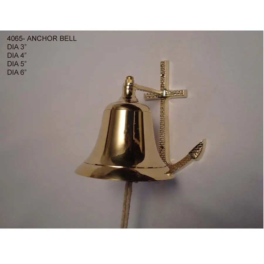 SHIP BELL MESSING POLIERT SHINY