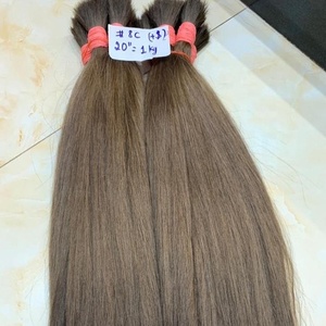 Cheveux en vrac très doux et naturels, cheveux humains colorés 8C de cheveux bruts vietnamiens de qualité supérieure - Product Image 2