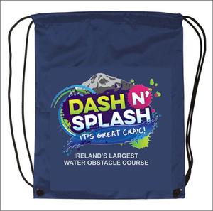 Sac à dos de sport logo personnalisé, produit d'usine, cordon en polyester 210D, sac à cordon de dessin imprimé, pour la promotion, nouvelle collection - Product Image 2