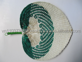 Éventail à main en bambou/Palm hanfan Ms.Holiday - Product Image 3