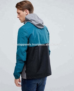 Chaqueta cortavientos Anorak de nailon de PVC 100% de alta calidad por encargo, abrigo de moda de talla grande, piel impermeable, cremallera de invierno - Product Image 3