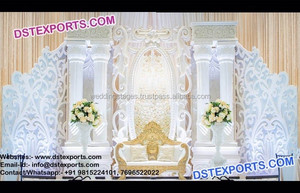 Grandes scées de mariage japonaises en Fiber, Set de scène, pour mariages asiatiques, Set de décoration artisanale - Product Image 3