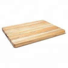 Planche à découper en bois de teck massif avec poignée trouée Planche à découper en bois d'acacia du Vietnam Planches à découper en teck Teck réversible - Product Image 6