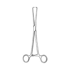 <span class=keywords><strong>Schroeder</strong></span> <span class=keywords><strong>Tenaculum</strong></span> <span class=keywords><strong>Forceps</strong></span> <span class=keywords><strong>25cm</strong></span> instrumen ginekologi kualitas Jerman Mahersi