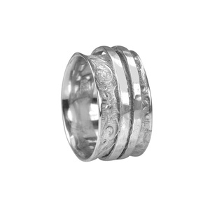 925 sterling silver jewelry <b>spinner</b> plain wholesale price <b>ring</b> collection - Product Image 1