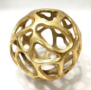 Boule métallique décorative pour décoration de TABLE, sphère - Product Image 1