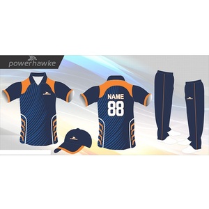 ชุดเสื้อกางเกงเล่นคริกเก็ตสำหรับเด็กชายผู้ใหญ่สีสวยใส่สบาย - Product Image 2