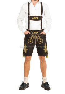 German Bavarian Vintage Plus Size <b>Maternity</b> Oktoberfest Lederhosen Genuine Leather Embroidery - Product Image 4