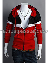 Meilleure qualité 100% coton brodé sweat à capuche zippé hiver sérigraphie conception personnalisée avec nouveau choix motif animal - Product Image 2