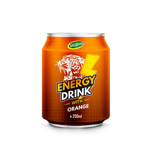 Empresa de bebidas de Vietnam, etiqueta personalizada, bebida energética con sabor único, lata corta de 250ml, proveedor OEM, ingrediente primario, carbonato - Product Image 1