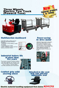 Tracteur électrique à batterie durable avec une capacité de 0,5 à 7 tonnes, construction en fer, certifié CE et ISO, garantie de 18 mois - Product Image 4