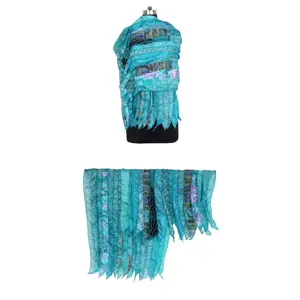 Silk Scarf Scarves Handmade Stoles