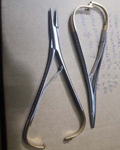 PORTE-AIGUILLE MATHIEU TC 17 CM INSTRUMENTS DENTAIRES EN ACIER INOXYDABLE CHIRURGICAL DE HAUTE QUALITÉ AVEC INSERTS EN CARBURE DE TUNGSTÈNE - Product Image 4