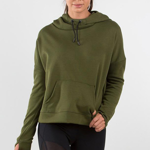 2025 gran oferta Sudadera con capucha para mujer sudaderas de alta calidad precio barato mujer logotipo personalizado gimnasio Fitness sudaderas con capucha sudadera - Product Image 3