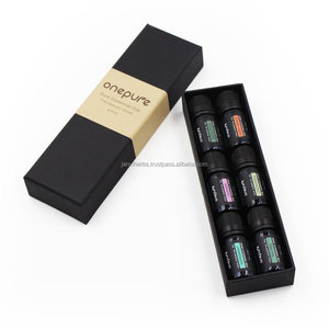 ชุดของขวัญน้ำมันหอมระเหย 6 ชนิด |   น้ำมันหอมระเหยบริสุทธิ์ 100% ลาเวนเดอร์ เปปเปอร์มินต์ ยูคาลิปตัส ทีทรี ตะไคร้หอม ส้ม แอมเบอร์/โคบอลต์ - Product Image 6