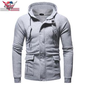 ชุดวอร์มสำหรับผู้ชายชุดวอร์มแขนยาวพิมพ์ลายโลโก้ตามสั่งสำหรับผู้ชายชุดกีฬาสำหรับฝึกซ้อม - Product Image 5