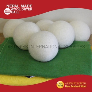 ลูกบอลขนแกะนิวซีแลนด์อบแห้ง XL ขนาด7ซม. ทำจากสักหลาดเป็นมิตรต่อสิ่งแวดล้อมสำหรับซักผ้าสินค้าใหม่100% - Product Image 3