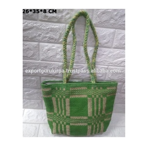 Bolso de Hombro para Mujer, Bolso de Mano, Bolso de Fiesta con Diseño de Borlas Bordadas, Tela de Algodón Ligera - Product Image 3