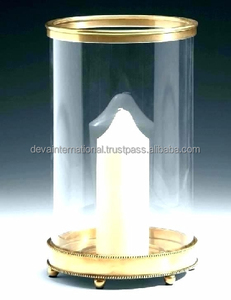 เชิงเทียนแก้วและโลหะ เชิงเทียนโลหะสีเงิน เชิงเทียนโลหะสำหรับงานปาร์ตี้ - Product Image 2