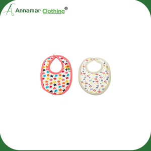 Baberos para bebé al por mayor de fábrica, baberos bandana 100% orgánicos para bebé - Product Image 1