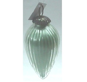 HANGING GLASS CHRISTMAS TREE ORNAMENTS DECORATIVE GLASS BAUBLES CUSTOMISED <b>COLOURS</b> <b>SHAPES</b> - Product Image 1