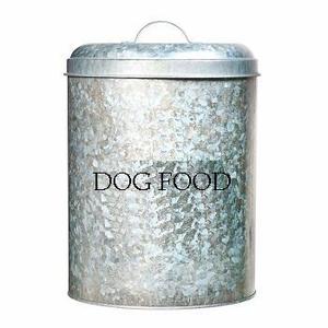 Boîte de rangement des aliments pour chiens, garde-manger en fer galvanisé, outil de stockage des animaux de compagnie en métal - Product Image 4