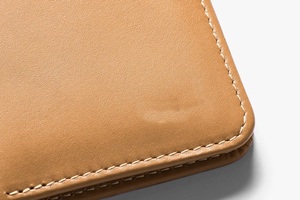 Sac à main court en cuir à fermeture ouverte de luxe pour hommes Portefeuille style habillé doublé en peau de vache pleine fleur - Product Image 4