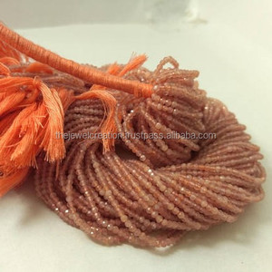 สายลูกปัดพลอยมูนสโตนธรรมชาติขนาด2มม. 3มม. สำหรับเครื่องประดับ - Product Image 2