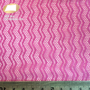Soft handle zigzag jacquard nylon elastane knit fabric for underwear - Product Image 6