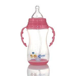 <span class=keywords><strong>Biberon</strong></span> <span class=keywords><strong>pour</strong></span> bébé AppleBear de 240 ml avec motif de dessin animé, avec poignée, anti-colique, sans BPA, écologique, débit rapide - Product Image 3