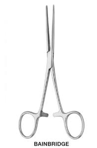 คีมหลอดเลือดแดงเบนบริดจ์ตรงและโค้ง15ซม. 18ซม. เหล็กกล้าเยอรมัน Mahersi - Product Image 3