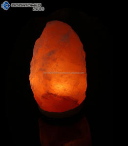 OdontoMed2011 LAMPE À SEL NATUREL HIMALAYEN ROCK 15-17 LBS IDEAL NIGHT LIGHT - DIMMER CORD, AMPOULE - Product Image 2