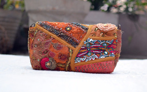 Sac tendance brodé indien, sacs artisanaux indiens, sac artisanal de créateur - Product Image 2