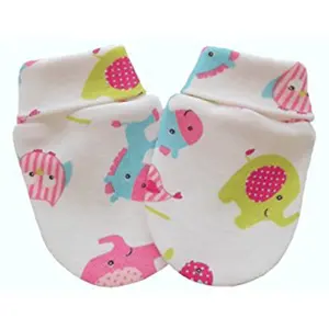 Nouveau design personnalisé de mitaines pour nouveau-né mitaines en coton anti-rayures ensemble de mitaines unisexes pour bébé au prix le plus bas - Product Image 1