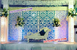 Panel Decorativo para Bodas Indias, Hermoso Panel Tallado, Decoración para Escenario de Boda, Decoración para Eventos en Carolina del Sur - Product Image 6