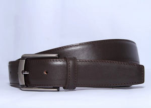 Cinturones de Cuero Vacuno Genuino de Alta Calidad con Hebilla de Aleación para Adultos Unisex - Opción de Logotipo Personalizado - Product Image 4