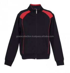 Veste de piste en Polyester à séchage rapide, Double maille, fermeture éclair, vêtement chaud - Product Image 2