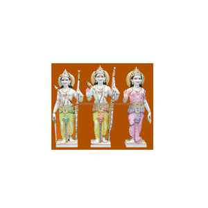 Estatua de mármol Ram, Darbar - Product Image 1