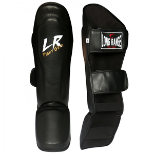 Protecteurs de tibia factices en cuir synthétique modèle 2019 ans pour la boxe et le MMA Kickboxing - Product Image 4