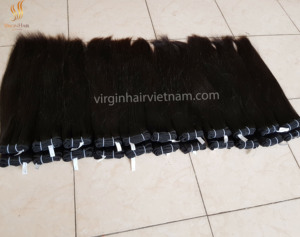 100g Per pacchetto migliore estensione pura reale dei <span class=keywords><strong>capelli</strong></span> di colore naturale dei <span class=keywords><strong>capelli</strong></span> di Remy vietnamita vergine di vendita superiore 100% - Product Image 2