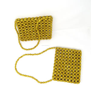 กระเป๋าถือสไตล์โบโฮสำหรับผู้หญิงกระเป๋าลูกปัดหลากสีมีสไตล์อินเดียกระเป๋าถืออินเทรนด์ดีไซน์ใหม่ล่าสุด - Product Image 3