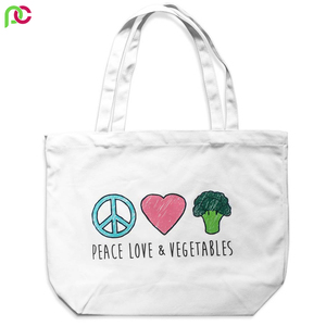 Bolso de algodón con apariencia de cesta para compras, bolsa de mano de algodón de tejido Natural, tamaño mediano, naranja y verde - Product Image 3