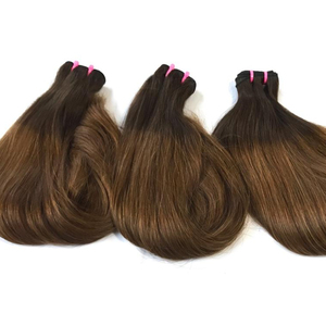 Cheveux Remy de haute qualité alignés sur des cuticules non traités du Vietnam Produit chaud-Vendeurs de cheveux vierges humains de couleur de surbrillance de piano - Product Image 2