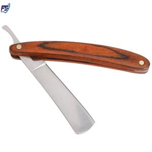 Maquinilla de afeitar de acero inoxidable para Barbero, maquinilla de afeitar recta de calidad para Barbero, hoja única - Product Image 2