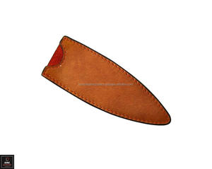 Étui à couteaux de poche pliable personnalisable avec étui en cuir véritable durable Logo personnalisé et support OEM/ODM - Product Image 2