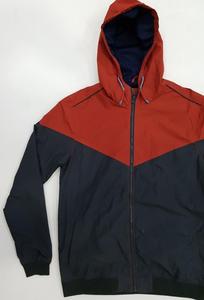 Etiquetas genuinas de marca sobrante para hombre, cortavientos con capucha fija impermeable, chaqueta ligera transpirable, lote de existencias en Indonesia - Product Image 4