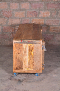 Fabricante Mayorista de Madera Maciza de Mango Plasma TV Stand Gabinete PARA EL Hogar Sala de Estar Muebles - Product Image 3