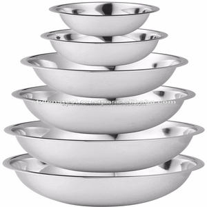 Large Serving <b>Bowls</b> Stainless Steel <b>Mixing</b> <b>Bowl</b> High Quality 3 pcs <b>Set</b> Stainless Steel Deep <b>Mixing</b> <b>Bowl</b> - Product Image 4