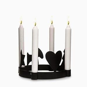 Metal Christmas Advent <b>Candle</b> <b>Holder</b> - Product Image 1